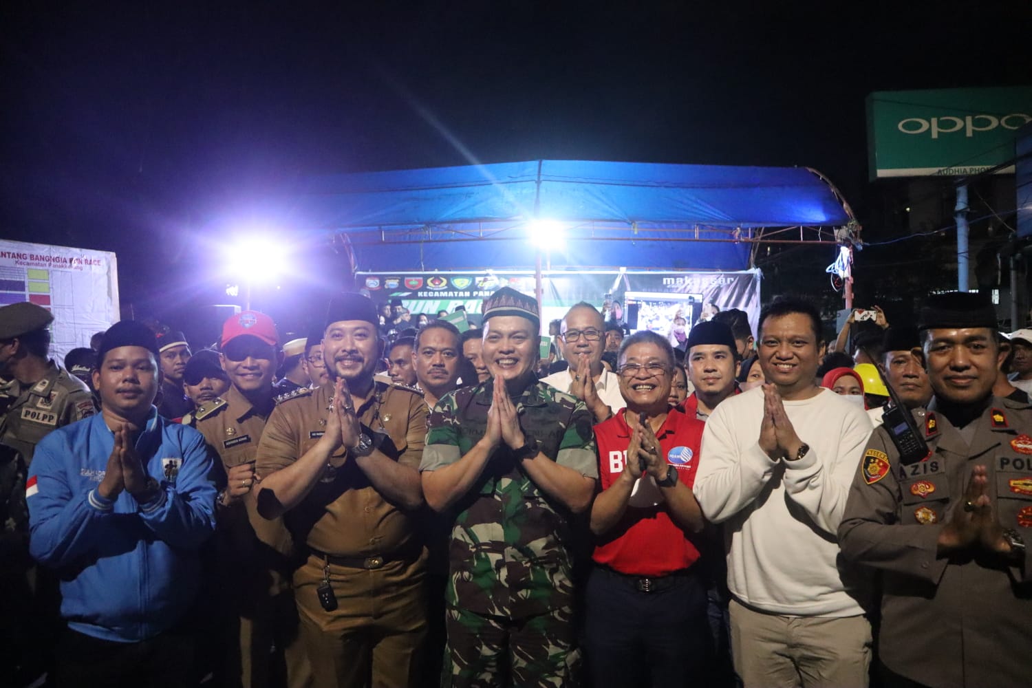 Gambar Pagelaran Lantang Bangngia Run Race Berjalan Sukses, Camat Panakkukang Apresiasi Seluruh Pihak Panitia Penyelenggara