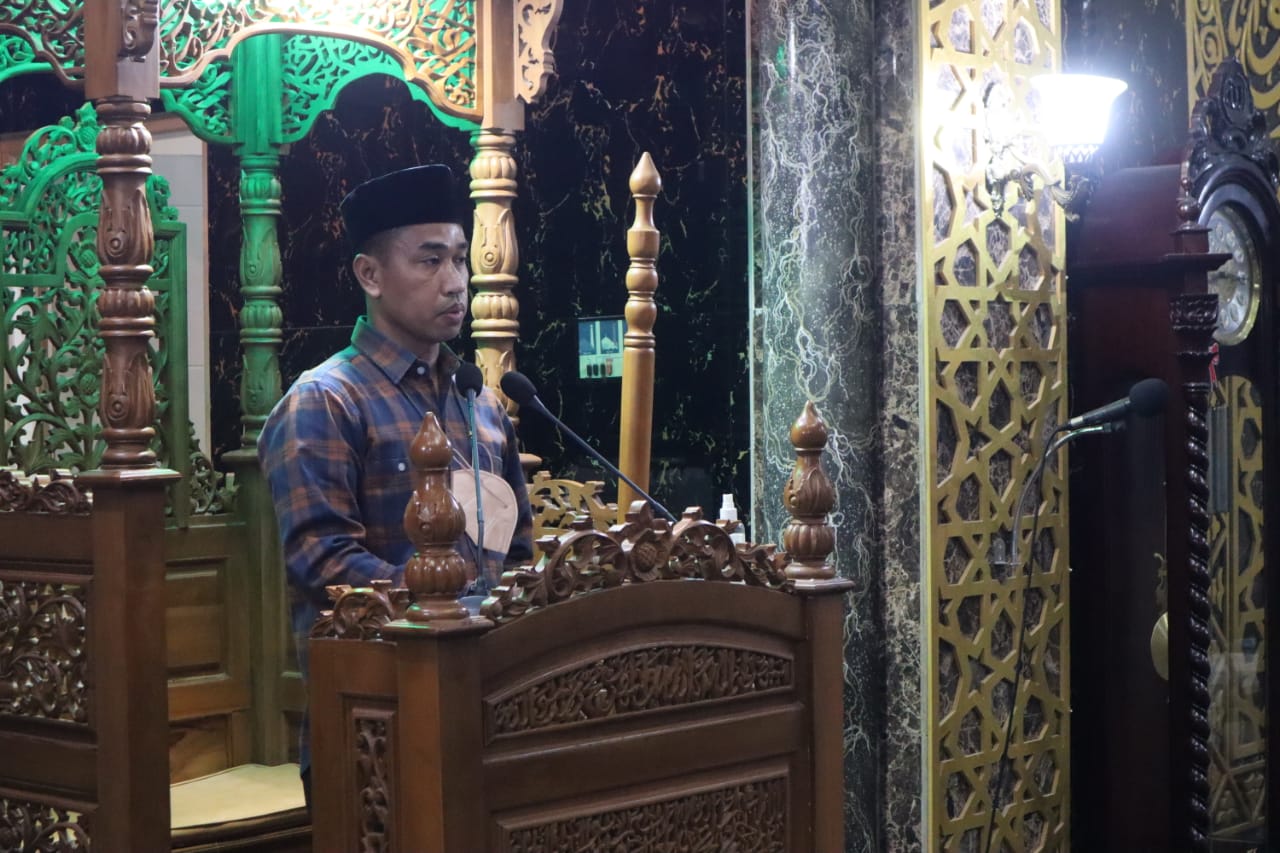 Gambar Hadiri Safari Ramadan Di Masjid Nurul Mukjizat Ini Pesan Sekcam Panakkukang