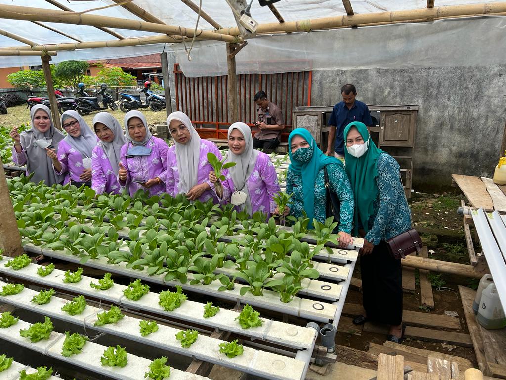 Gambar Pokja 3 TP PKK Lakukan Pembinaan Lorong PKK Di Kelurahan Tello Baru