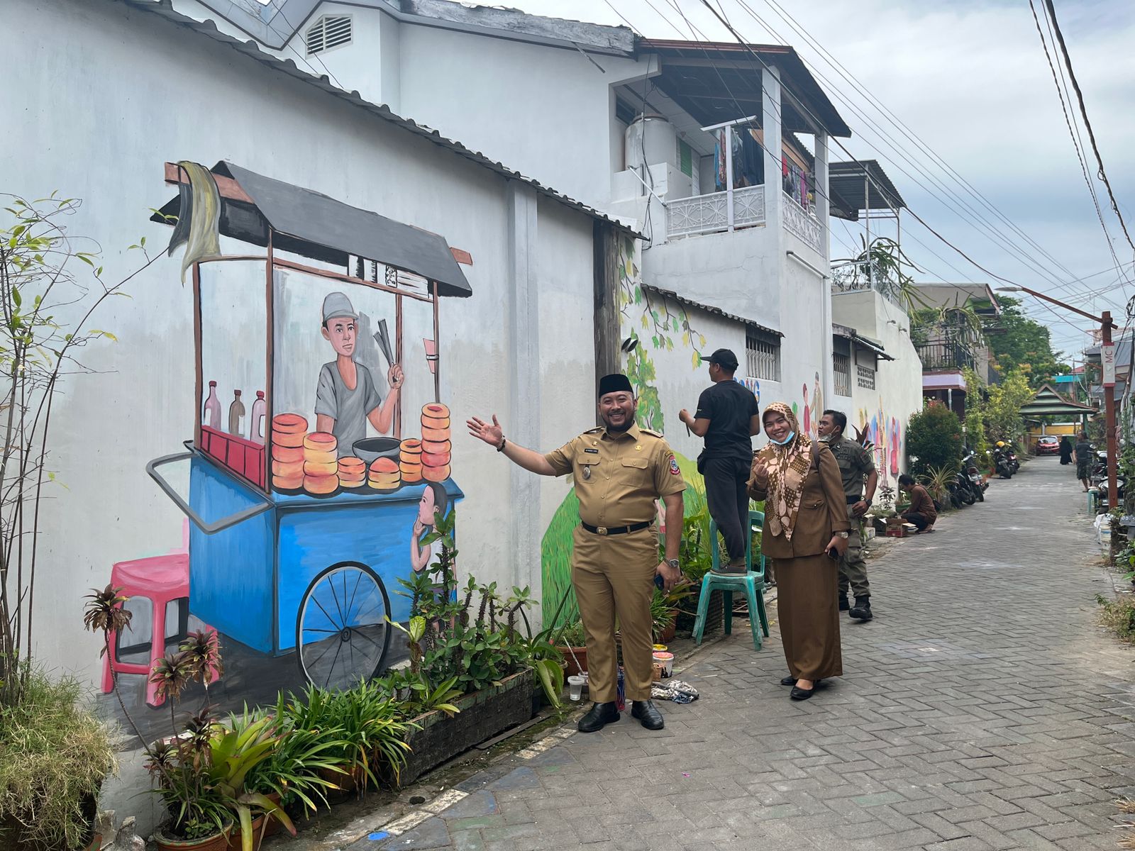 Gambar Didampingi Lurah Pandang, Camat Panakkukang Tinjau Longwis Padaidi