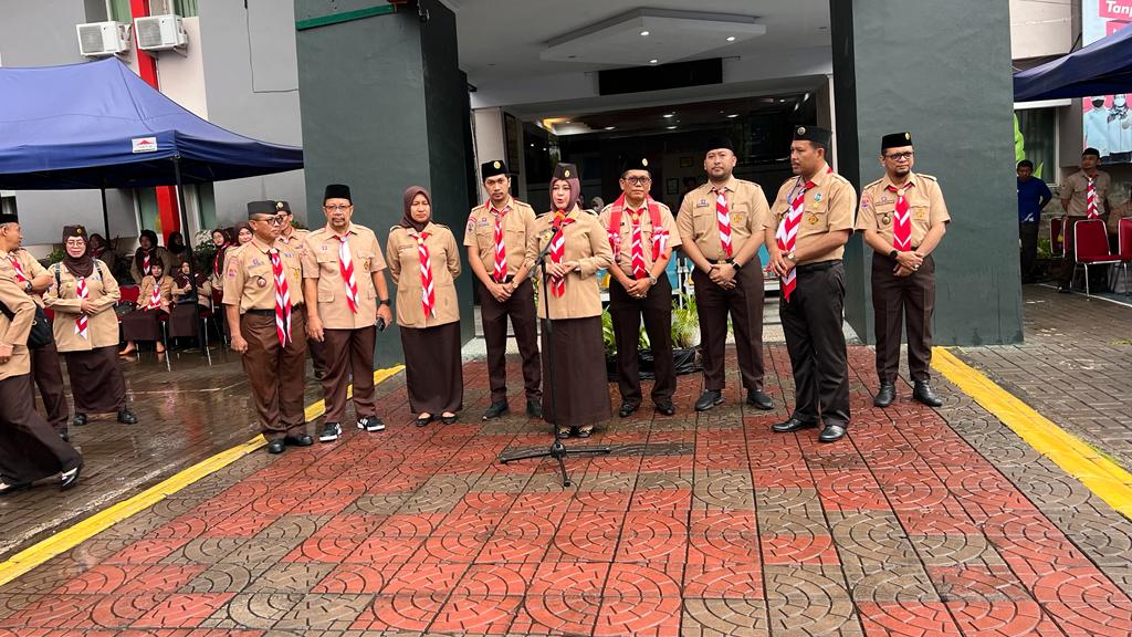 Gambar Camat Panakkukang Hadiri Lomba Tingkat Peserta Lomba LT II Kwartir Cabang Panakkukang