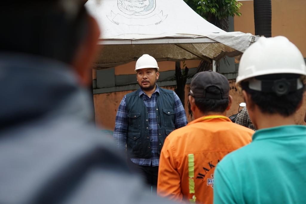 Gambar Walikota Makassar Himbau Siaga Kemungkinan Banjir, Camat Panakkukang Siagakan Tim Satgas