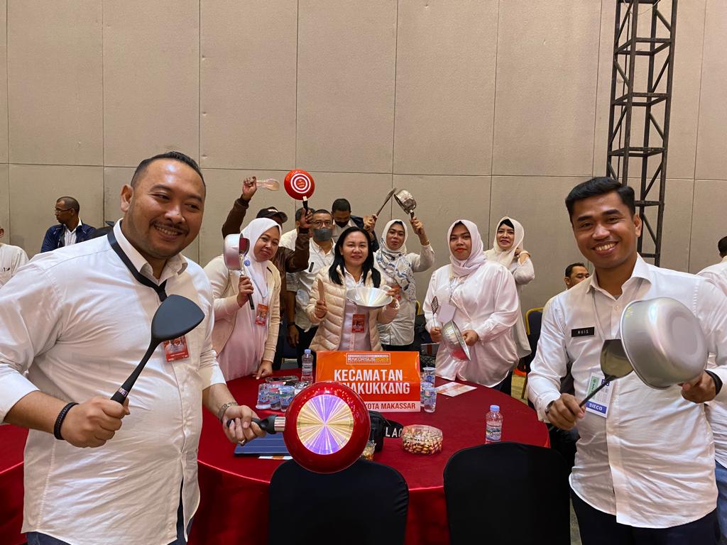 Gambar Camat, Sekcam, Lurah se-Kecamatan Panakkukang Hadiri Rakorsus Tahun 2023